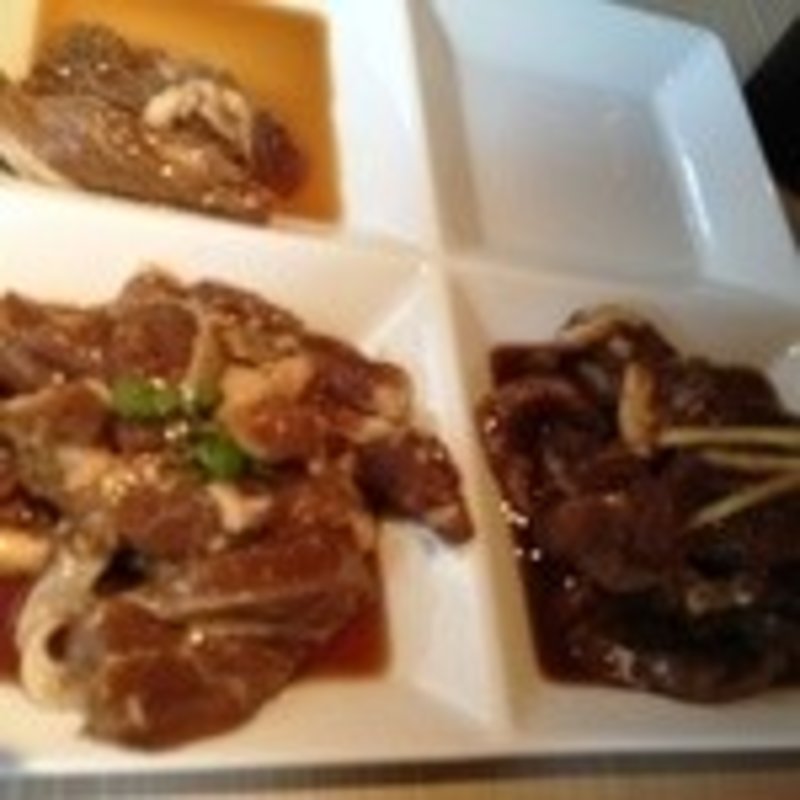 ラム3種類(松尾ジンギスカン 銀座店)