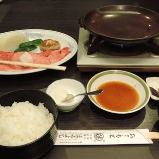 松阪牛　陶楽焼き(松阪まるよし 鎌田店 )