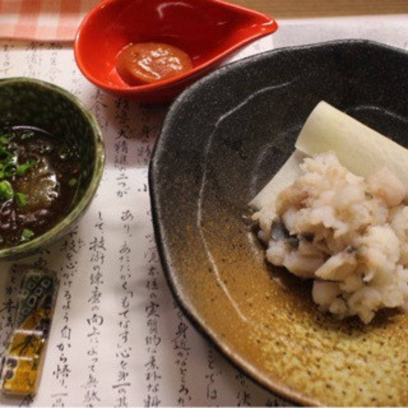 鱧コース(板 石山光一 四條司家御膳所)