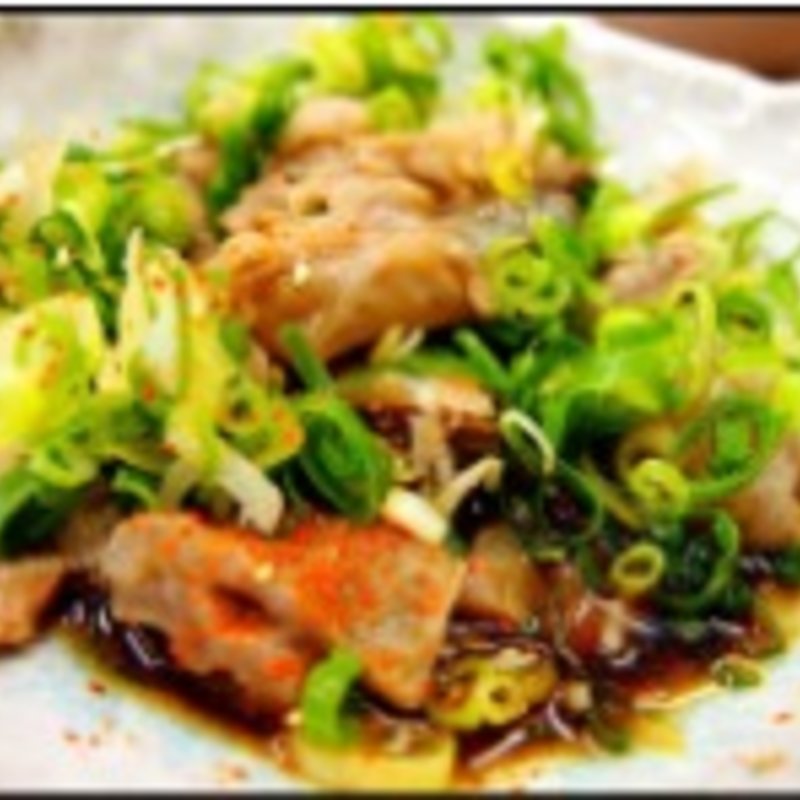 すじポン(板前焼肉一斗)