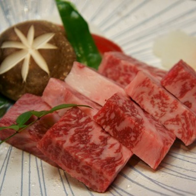 夕食  黒毛和牛サーロイン120グラム(板室温泉 山晃館)