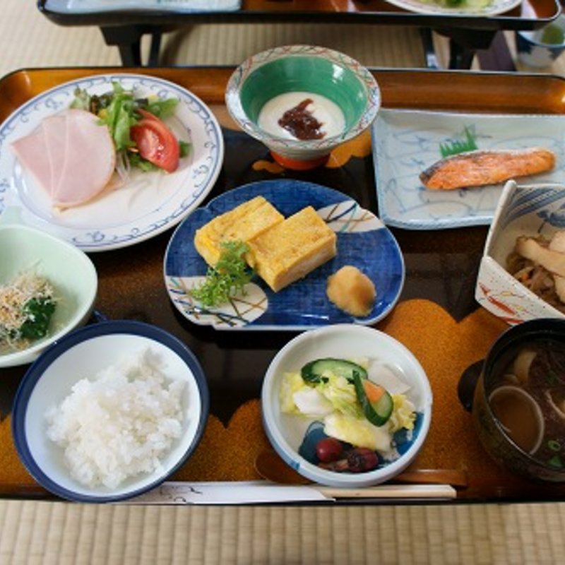 朝食(板室温泉 山晃館)