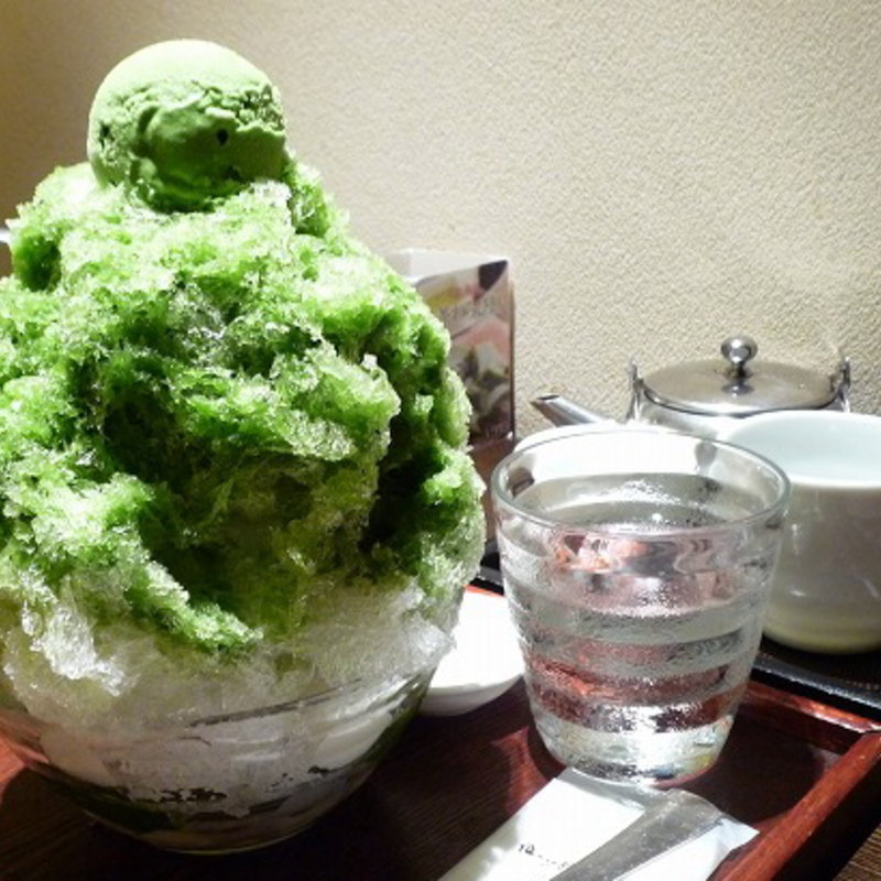 抹茶氷あんみつ(林屋茶園 そごう横浜10F店 （ハヤシヤチャエン）)