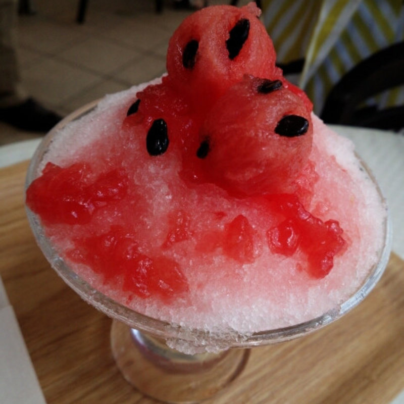 期間限定かき氷(すいか)(果実倶楽部)