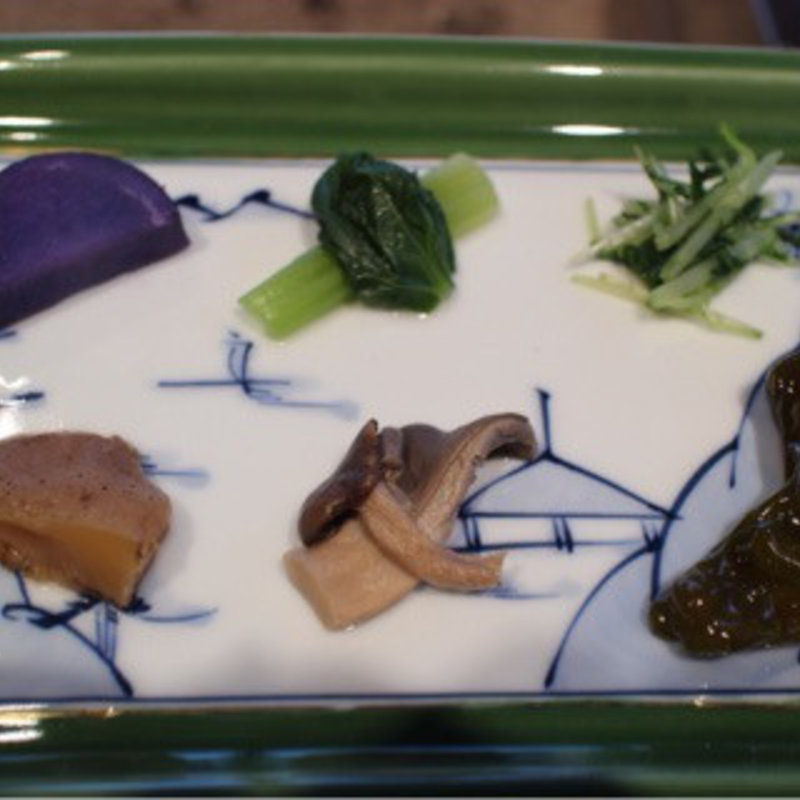 お新香盛り合わせ(柳家)