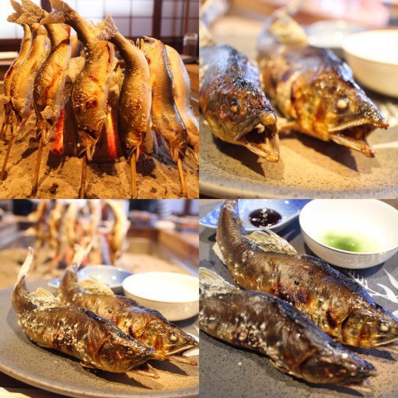 鮎の塩焼き(柳家)