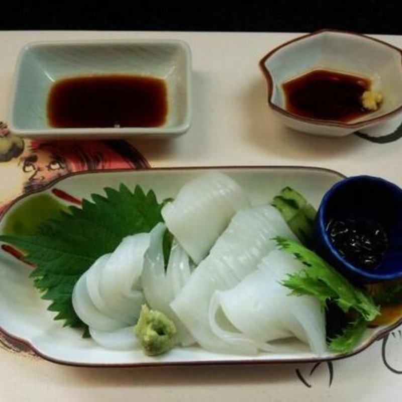 あおりいかお造り(柳橋 )