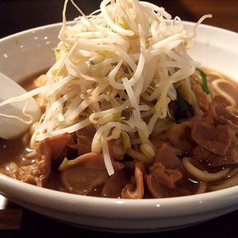 もつなべちゃんぽん　ごはん付(柳橋　もつ元)