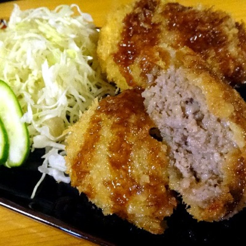 メンチカツ(大衆酒蔵 栄屋)