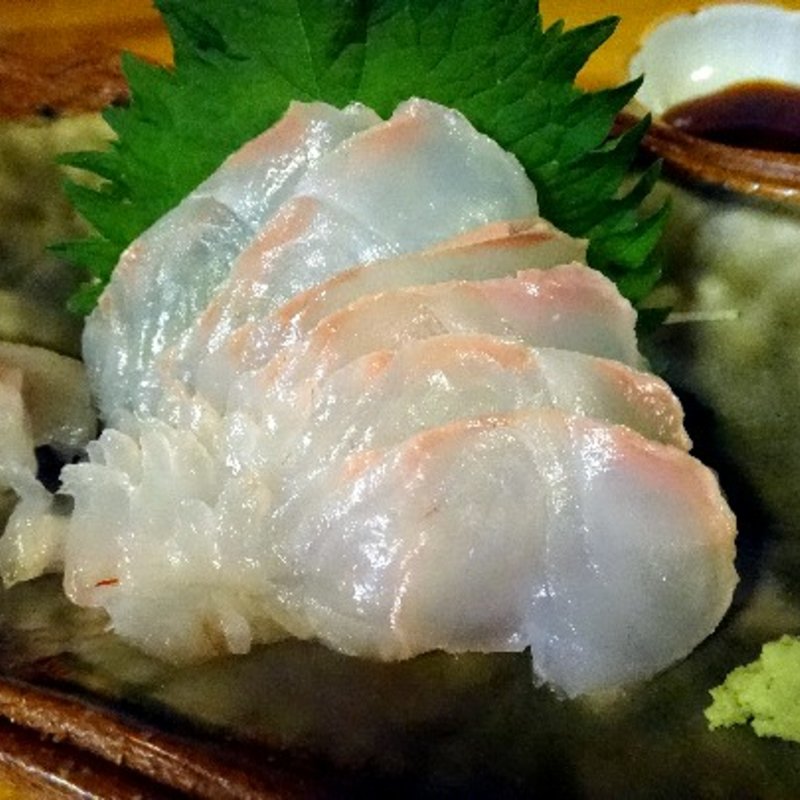 平目の刺身(大衆酒蔵 栄屋)
