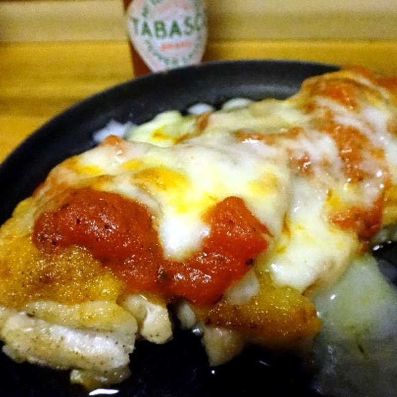 鶏トマトソース焼(大衆酒蔵 栄屋)