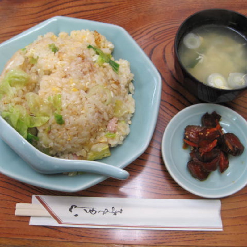 ニンニク焼豚チャーハン(栄楽 )