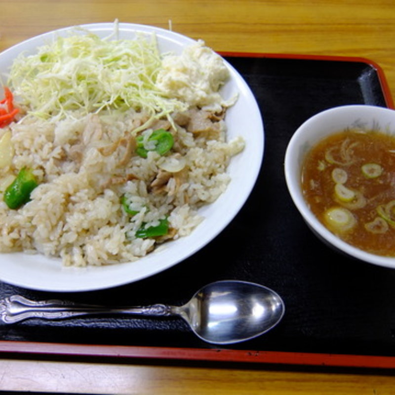 ポークライス(栗木屋食堂)