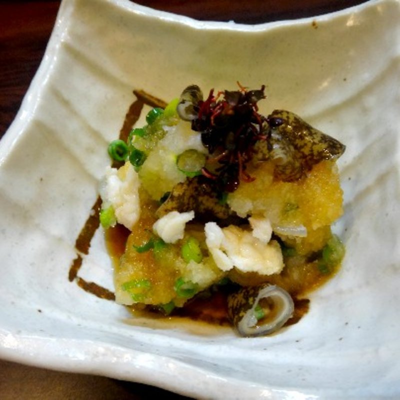 ウツボのおろしポン酢(根ぎし )