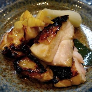 国産鶏と竹の子の柚奄焼き(根ぎし )