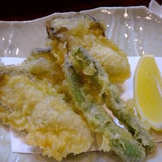 牡蠣の天ぷら(根ぎし )