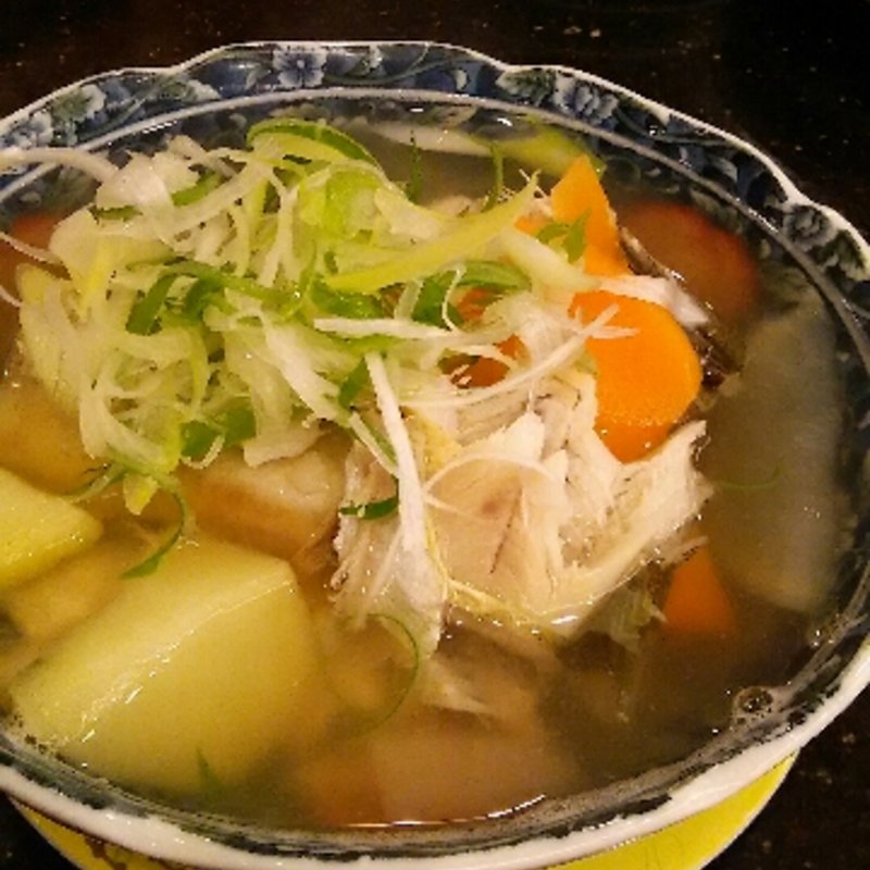 氷下魚の三平汁(根室花まる 中標津店 （ねむろはなまる）)