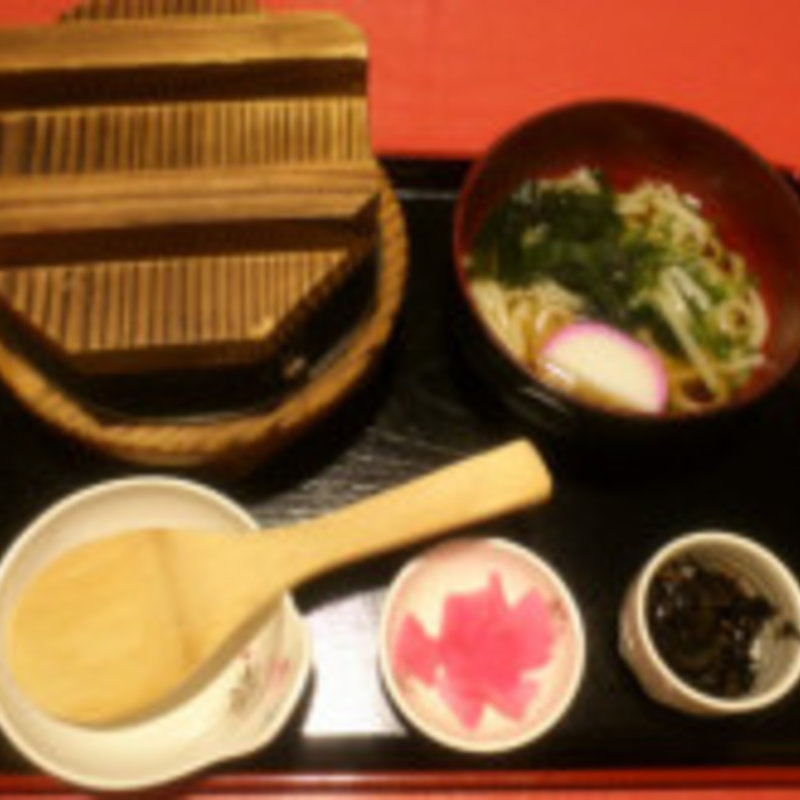 特選釜飯とあったかうどん(桜の藩　川崎アゼリア店)