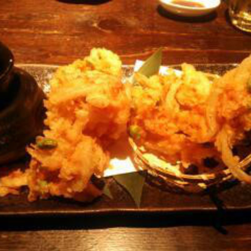 桜えびと玉ねぎのかきあげ(桜日和 （さくらびより）)