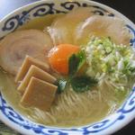 節系鶏塩白湯そば(桜木製麺所)