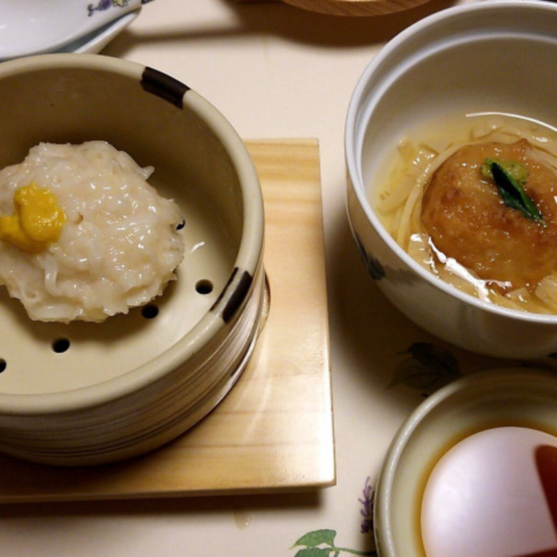 豆腐しゅうまいと蓮根まんじゅう(梅の花 京都伏見店 （ウメノハナ）)