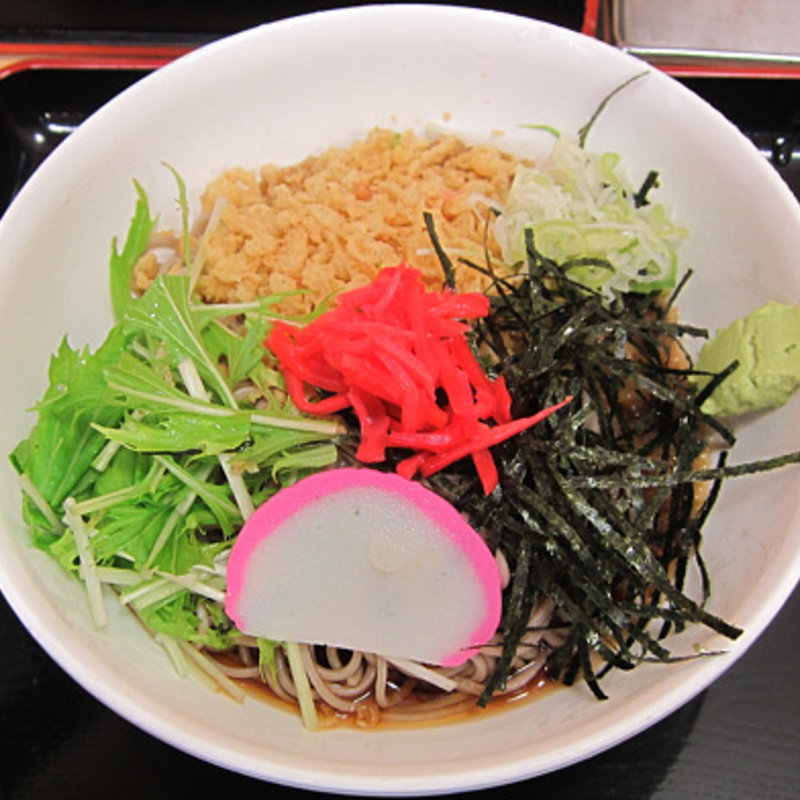 冷やしたぬきそば(梅もと 船橋店)