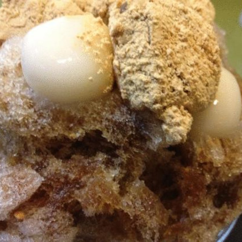 黒糖蜜のかき氷(梅園 清水店 （うめぞの）)