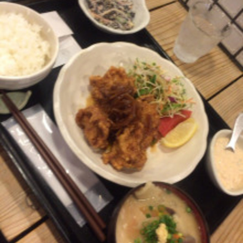 チキン南蛮定食(梅山鉄平食堂 )