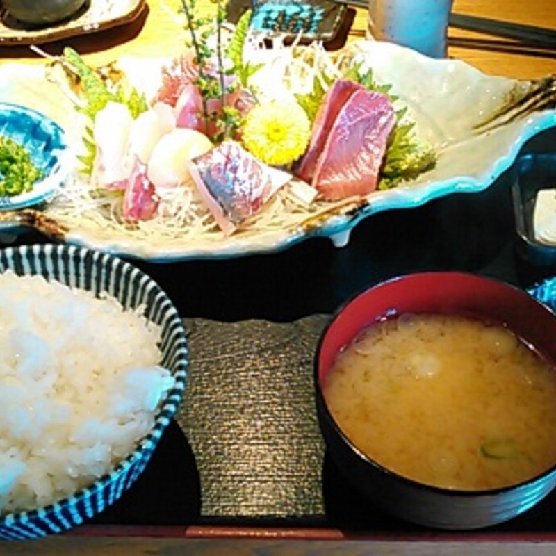 刺身御膳(居魚屋 梅月)