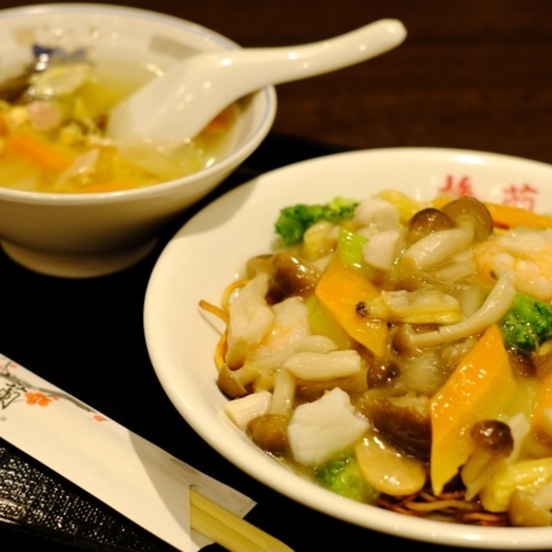 海鮮焼きそば(梅蘭 ららぽーと横浜 （バイラン）)