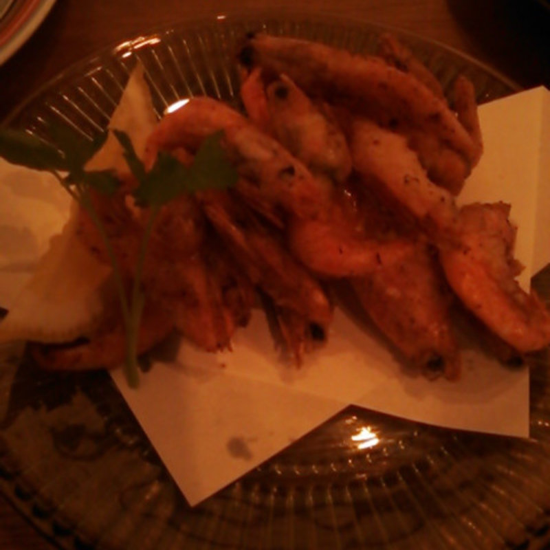 海老の唐揚げ(梅酒十色 Selfish)