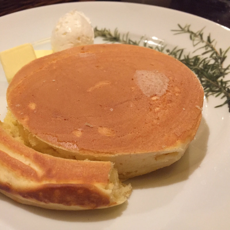 ホットケーキセット(カフェ香咲)