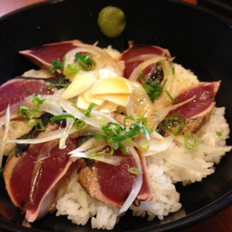 鰹丼セット(森光活魚店 （【旧店名】森光水産）)