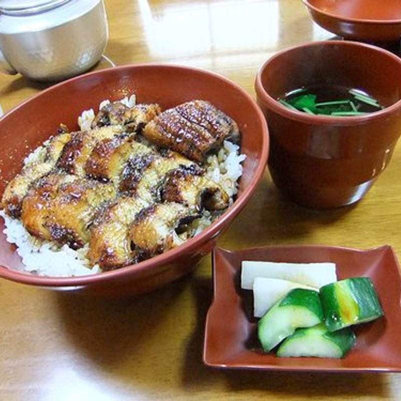 うなぎ丼　中(森本うなぎ屋)