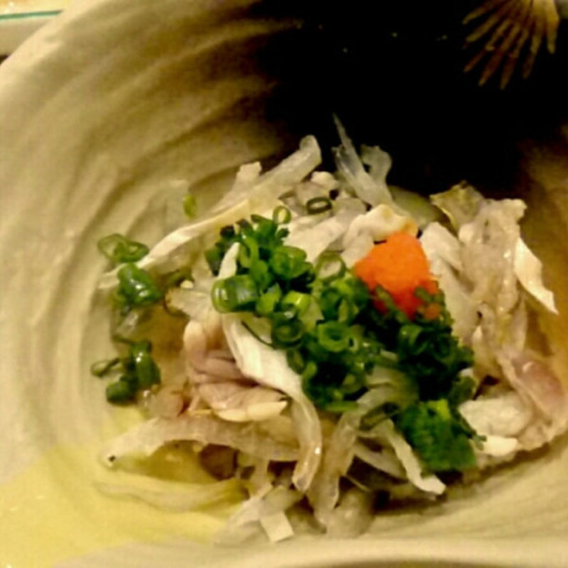ふぐ皮ポン酢(椿や)