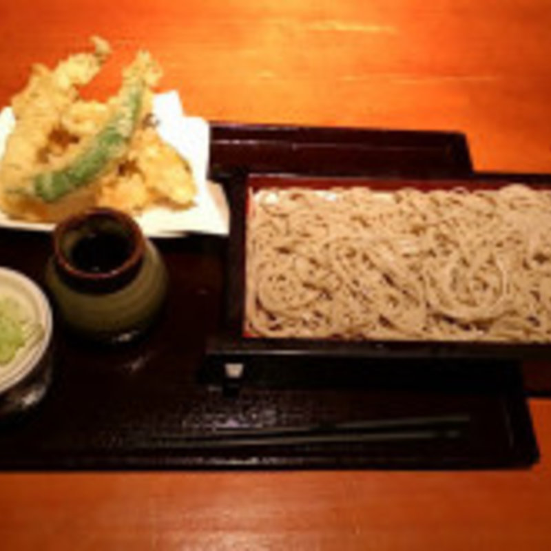 穴子天せいろ蕎麦(椿)