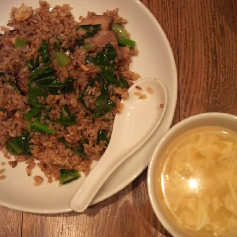 豚バラ青菜チャーハン(椿華亭 アリオ鷲宮店 )