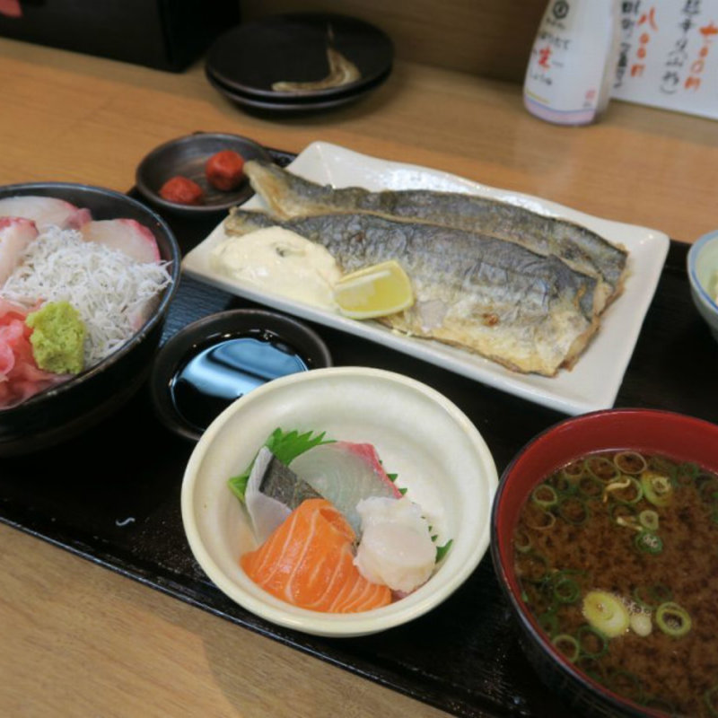 漁師の日替わり定食(楓 （カエデ）)