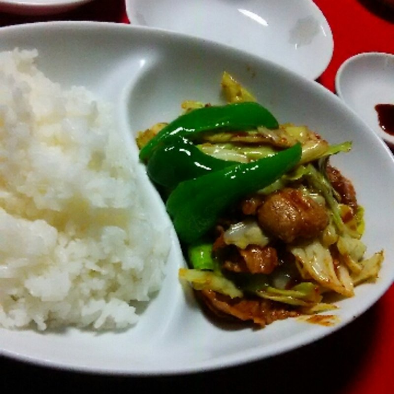 回鍋肉ご飯(楓林 （フウリン）)