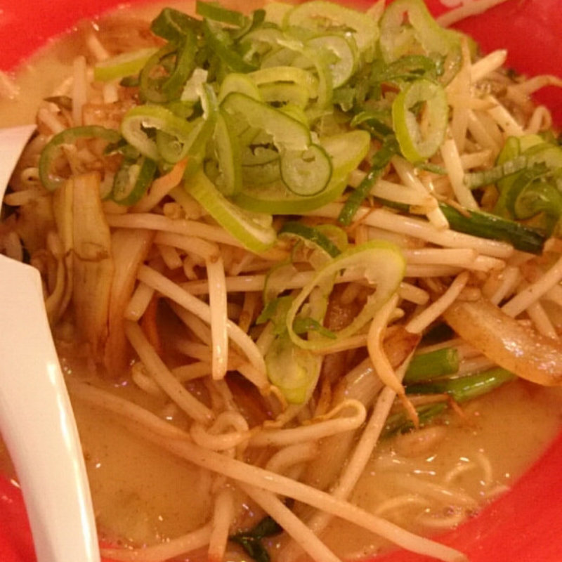 野菜のってるラーメン(極とんラーメン 福山三吉店 )