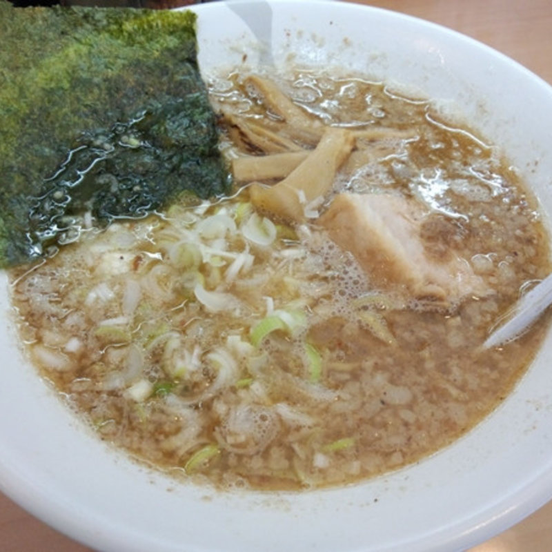 魚鶏豚骨だし（醤油）(穴場 )
