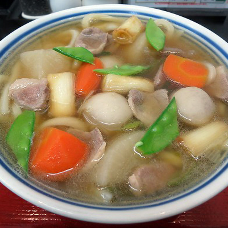 カモネギしっぽくうどん(極楽うどん　TKU （ティーケーユー）)