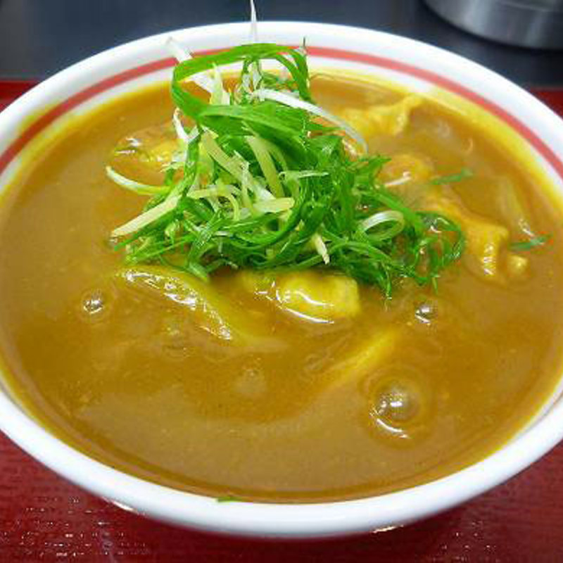 巡礼カレーうどん(極楽うどん　TKU （ティーケーユー）)