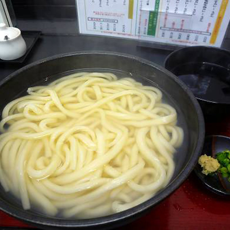釜揚げうどん+麺大盛(極楽うどん　TKU （ティーケーユー）)