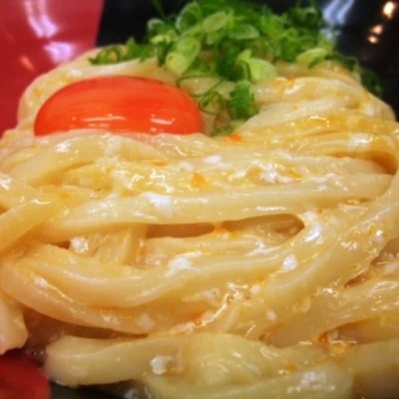 釜玉・大(極楽うどん　TKU （ティーケーユー）)