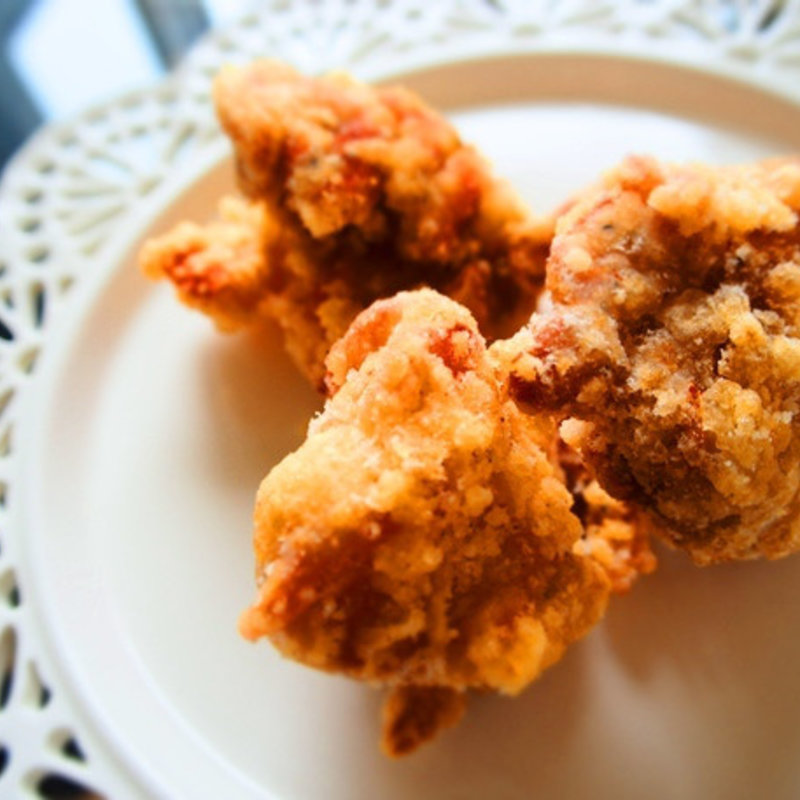 大山鶏のこんぶ塩唐揚げ(楽万コロッケ)