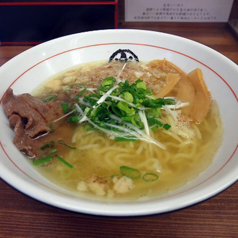 金の牛かす塩らぁ麺(楽園 )