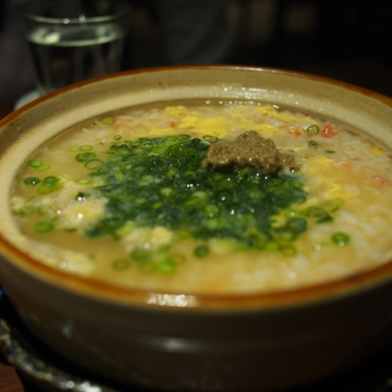 ズワイガニ雑炊(楽庵 )