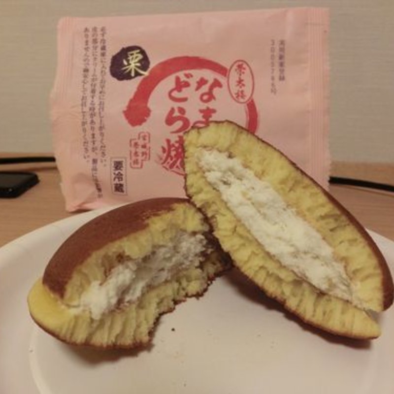 生どら焼き栗味(榮太楼 塩釜本店 （栄太楼 えいたろう）)