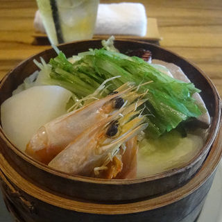 海鮮セイロ蒸し膳(横浜 権之介)